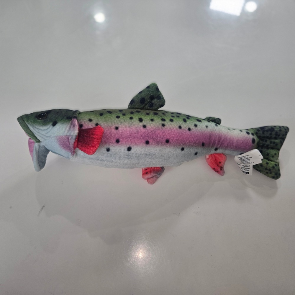 Bass Pro Shops Rainbow Trout Plush Stuffed Animal Fish 14 Inch Nature Planet